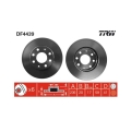 SET Disc frana fata Chevrolet Aveo / Kalos  TRW